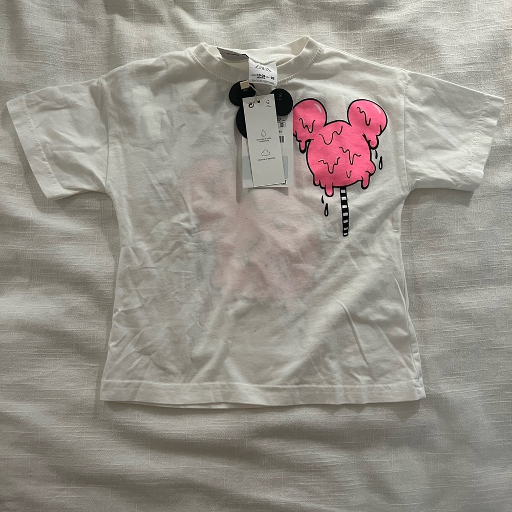 Zara Mickey Mouse Shirt